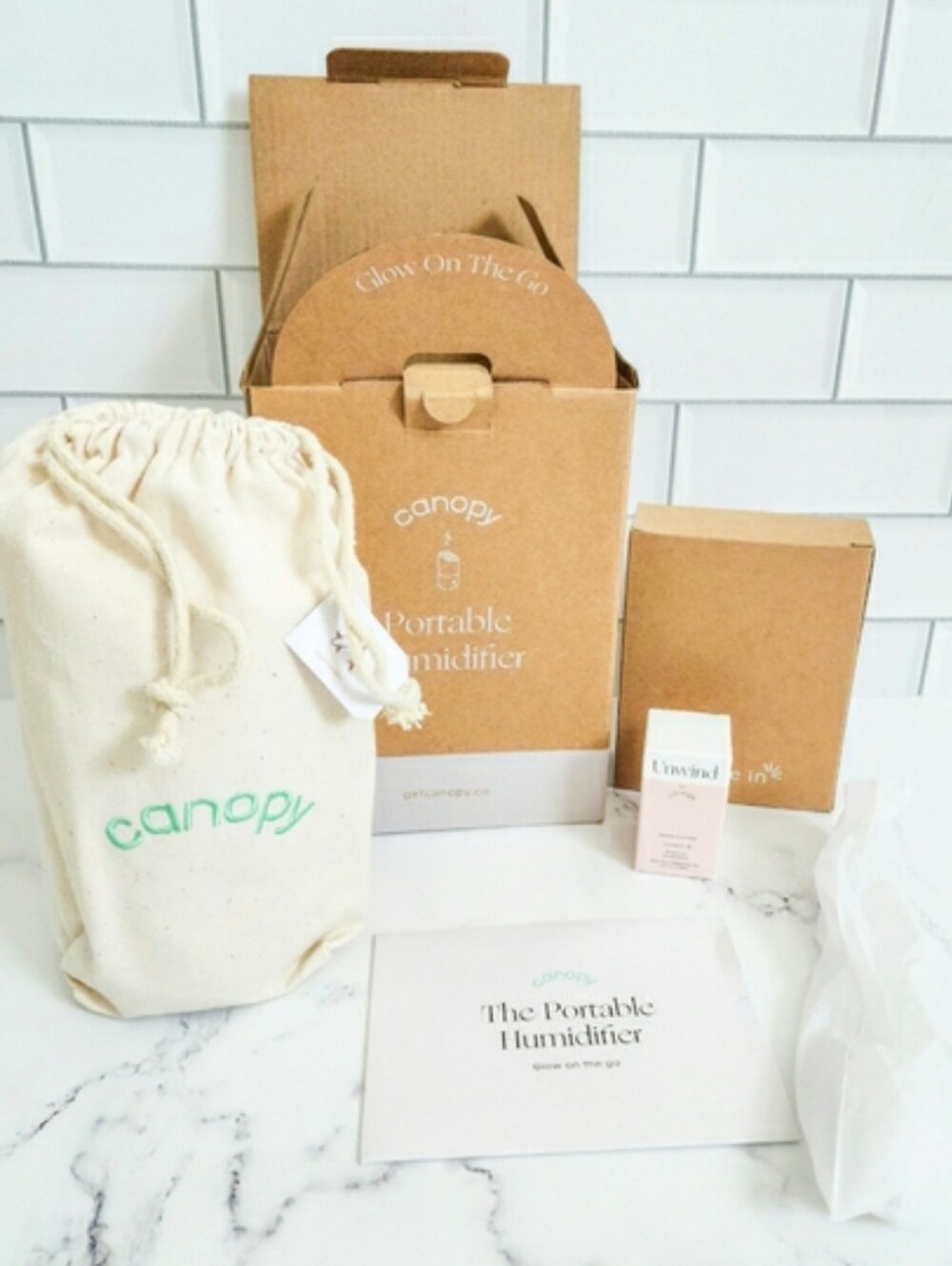 Canopy New In Box Portable Humidifier And Aroma Therapy In Moonstruck - Picture 3 of 6